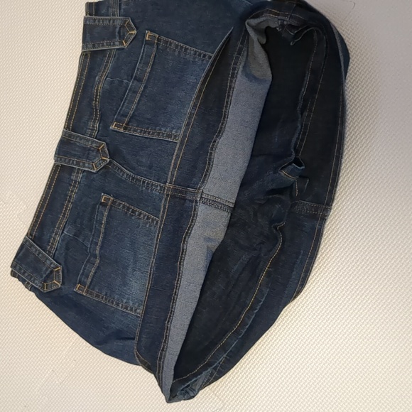 ST. JOHN'S BAY Petite Stretch Jean Skort - 4P - Picture 3 of 6